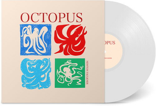 【輸入盤LPレコード】【新品】NEWTON FAULKNER / OCTOPUS (Colored Vinyl) (White)【LP2025/9/19発売】(ニュートン・フォークナー)