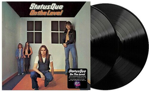 【輸入盤LPレコード】【新品】STATUS QUO / ON THE LEVEL (50TH ANNIVERSARY) (Black) (Limited Edition) (140gram Vinyl)【LP2025/10/24発売】(ステイタス・クォー)