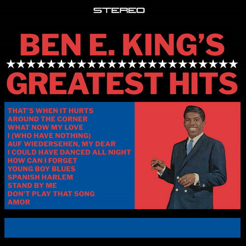【輸入盤LPレコード】【新品】BEN E KING / GREATEST HITS/STAND BY ME (Blue) (Clear Vinyl) (Limited Edition)【LP2025/8/15発売】(ベン・E．キング)