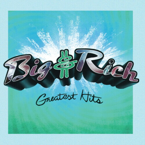 Artist Name: D - 【輸入盤LPレコード】【新品】BIG & RICH / GREATEST HITS (Aqua) (Colored Vinyl) (Limited Edition)【LP2025/8/15発売】(ビッグ＆リッチ)