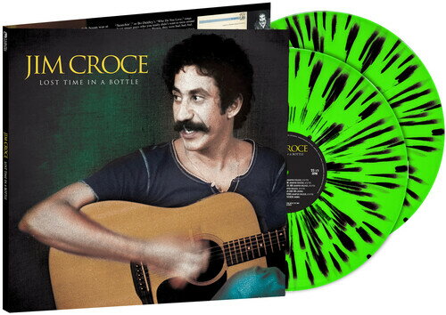 【輸入盤LPレコード】【新品】JIM CROCE / LOST TIME IN A BOTTLE (Black) (Colored Vinyl) (Limited Edition) (Lime)【LP2026/3/20発売】( ジム・クロウチ)