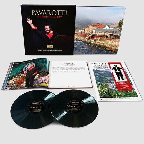 ��͢����LP�쥳���ɡۡڿ��ʡ�LUCIANO PAVAROTTI / LOST CONCERT: LIVE AT LLANGOLLEN 1995 (W/BOOK...