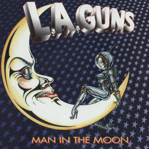 【輸入盤LPレコード】【新品】LA GUNS / MAN IN THE MOON (Colored Vinyl) (Anniversary Edition)【LP2026/3/6発売】( LAガンズ)