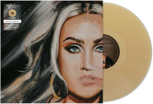 【輸入盤LPレコード】【新品】PRISCILLA BLOCK / THINGS YOU DIDN'T SEE (Colored Vinyl) (Gold)【LP2025/10/10発売】