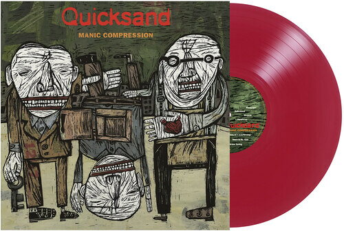 【輸入盤LPレコード】【新品】QUICKSAND / MANIC COMPRESSION (Colored Vinyl) (Red)【LP2026/2/13発売】