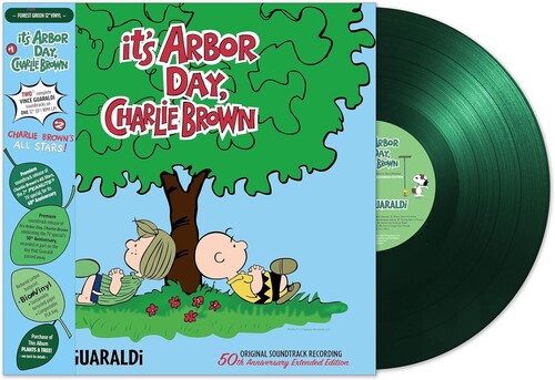 【輸入盤LPレコード】【新品】VINCE GUARALDI (Soundtrack) / It's Arbor Day, Charlie Brown/ Charlie Brown's All Stars (Forest Green vinyl)( Anniversary Edition)【LP2026/3/20発売】( ヴィンス・ガラルディ/チャーリー・ブラウン)