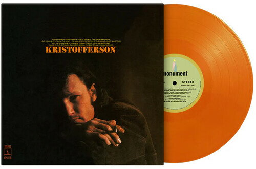 【輸入盤LPレコード】【新品】KRIS KRISTOFFERSON / KRISTOFFERSON (Colored Vinyl) (Limited Edition) (180gram Vinyl) (Orange)【LP2026/1/23発売】(クリス・クリストファーソン)