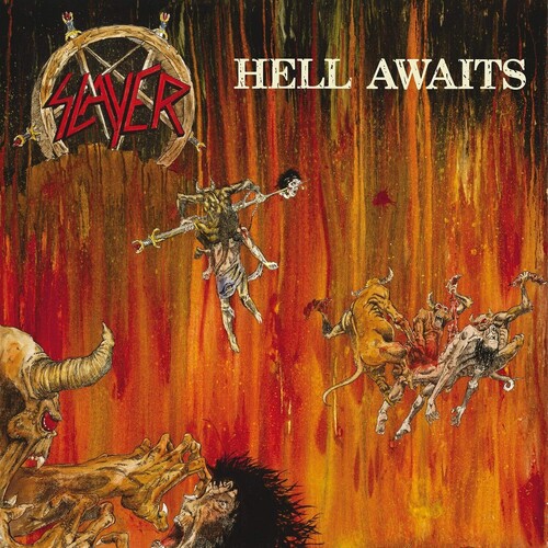 【輸入盤LPレコード】【新品】SLAYER / HELL AWAITS (W/BOOK) (Colored Vinyl) (Gatefold LP Jacket) (Orange)【LP2026/5/15発売】(スレイヤー)
