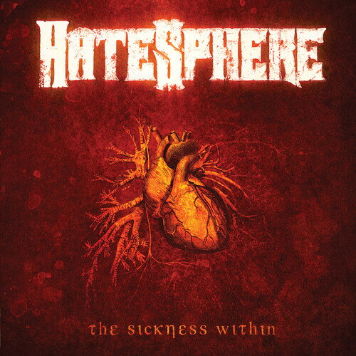 【輸入盤LPレコード】【新品】HATESPHERE / SICKNESS WITHIN (Clear Vinyl) (Limited Edition) (Red)【LP2026/1/16発売】