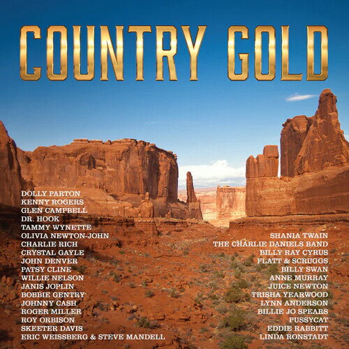 【輸入盤LPレコード】【新品】VA / COUNTRY GOLD【LP2025/10/3発売】