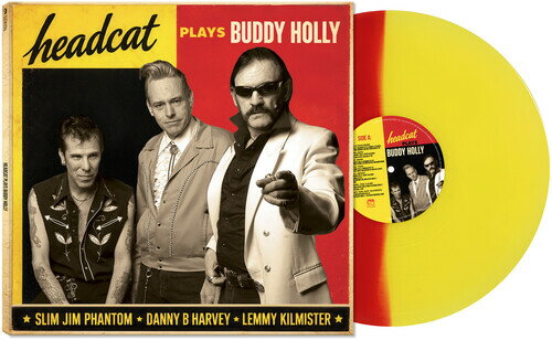 【輸入盤LPレコード】【新品】HEAD CAT / SINGS BUDDY HOLLY (Colored Vinyl) (Limited Edition) (Red) (Yellow)【LP2026/5/15発売】