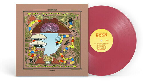 WEST TEXAS EXILES / 8000 DAYS (Colored Vinyl) (Red)