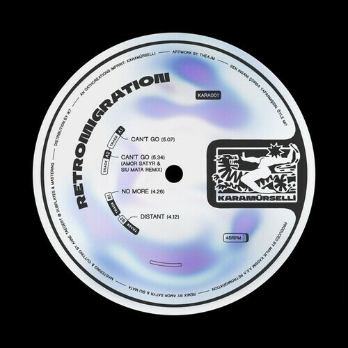 Artist Name: S - 【輸入盤LPレコード】【新品】RETROMIGRATION / CAN'T GO【LP2026/3/6発売】