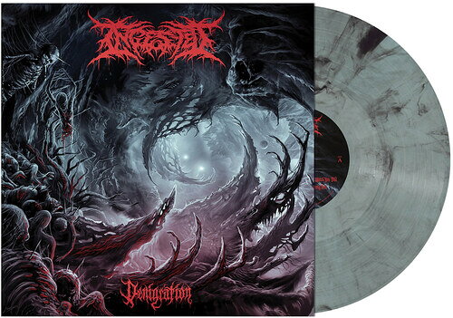 Artist Name: V - 【輸入盤LPレコード】【新品】INGESTED / DENIGRATION (Blue) (Colored Vinyl) (Smoke)【LP2026/5/8発売】