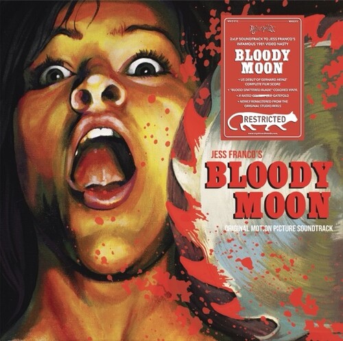 GERHARD HEINZ (Soundtrack) / JESS FRANCO'S BLOODY MOON (Colored Vinyl) (Gatefold LP Jacket) (180gram Vinyl) (Splatter)