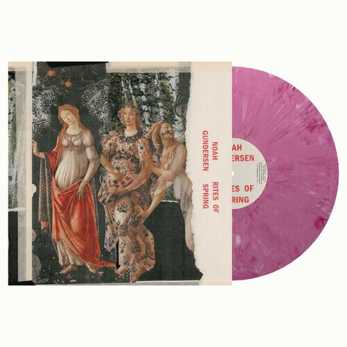 【輸入盤LPレコード】【新品】NOAH GUNDERSEN / RITES OF SPRING (Colored Vinyl) (Pink)【LP2026/5/22発売】