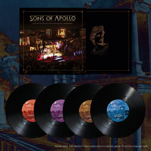 【輸入盤LPレコード】【新品】SONS OF APOLLO / LIVE WITH THE PLOVDIV PSYCHOTIC SYMPHONY (BOX)【LP2026/5/22発売】