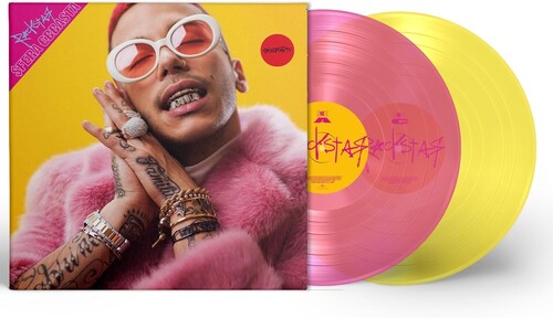 Artist Name: O - 【輸入盤LPレコード】【新品】SFERA EBBASTA / ROCKSTAR ($ELEBRATION) - PINK & YELLOW VINYL【LP2026/2/6発売】