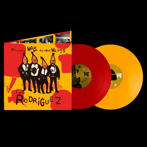 【輸入盤LPレコード】【新品】LOS RODRIGUEZ / PALABRAS MAS PALABRAS MENOS - YELLOW & RED VINYL【LP2025/12/5発売】