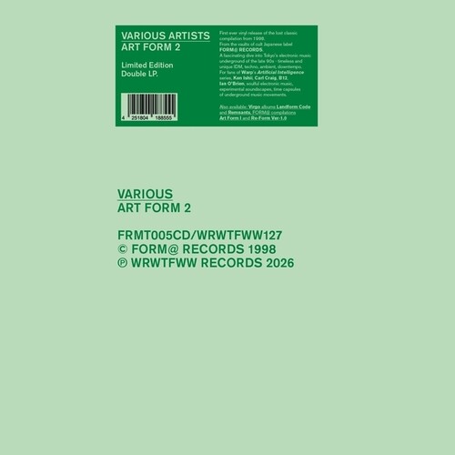 Artist Name: Y - 【輸入盤LPレコード】【新品】VA / ART FORM 2【LP2026/3/13発売】