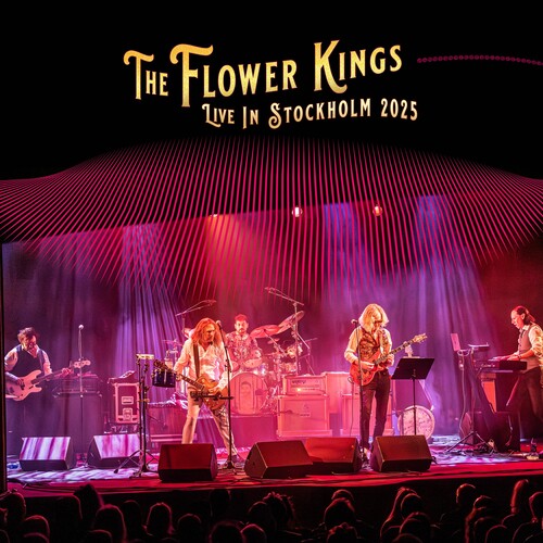 FLOWER KINGS / LIVE IN STOCKHOLM 2025 (Black) (Clear Vinyl) (Gatefold LP Jacket) (180gram Vinyl)