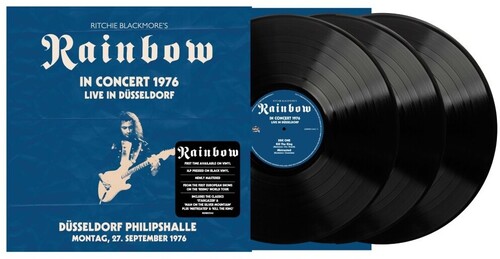 RITCHIE BLACKMORE/RAINBOW / LIVE IN DUSSELDORF 1976: PHILIPSHALLE 27.9.76(リッチー・ブラックモア)