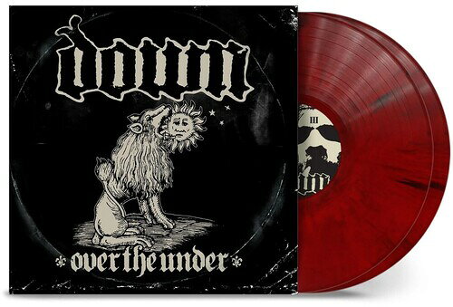 DOWN / OVER THE UNDER (Black) (Colored Vinyl) (Gatefold LP Jacket) (Red) (リマスター盤)