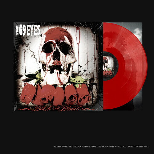 69 EYES / BACK IN BLOOD (Clear Vinyl) (Gatefold LP Jacket) (Limited Edition) (Red)