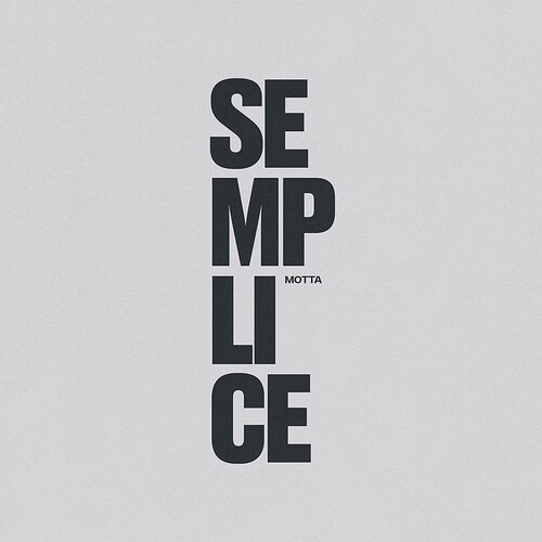 【輸入盤LPレコード】【新品】Motta / Semplice【LP2021/5/7発売】