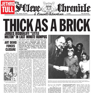 【輸入盤LPレコード】Jethro Tull / Thick As A Brick (180 Gram Vinyl)(ジェスロ タル)