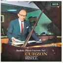 【輸入盤LPレコード】【新品】Brahms/Curzon/Szell/London Symphony Orchestr / Piano Concerto No ...