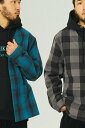 【 2色:M~XL ヘビーネルシャツ カーディガン 】BIG MIKE / ビッグマイク Heavy Flannel Cardigan - 102536200 ネルシャツ コットンフラネルシャツ ワークシャツ 経年変化 メンズ レディース ストリート アメカジ ワーク スケーター バイカー ワークウェア 作業着 チェック