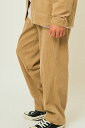 【 3色:M~XL コーデュロイパンツ 】BIG MIKE / ビッグマイク Corduroy Washed Easy Pants - 102547500 コーデュロイ イージーパンツ セットアップ スウェット アウター シャツ ワークジャケット