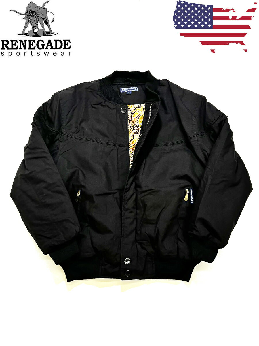 【 RENEGADE SPORTS / レネゲートスポーツ ダービージャケット】 ワークジャケット メンズ レネゲード..