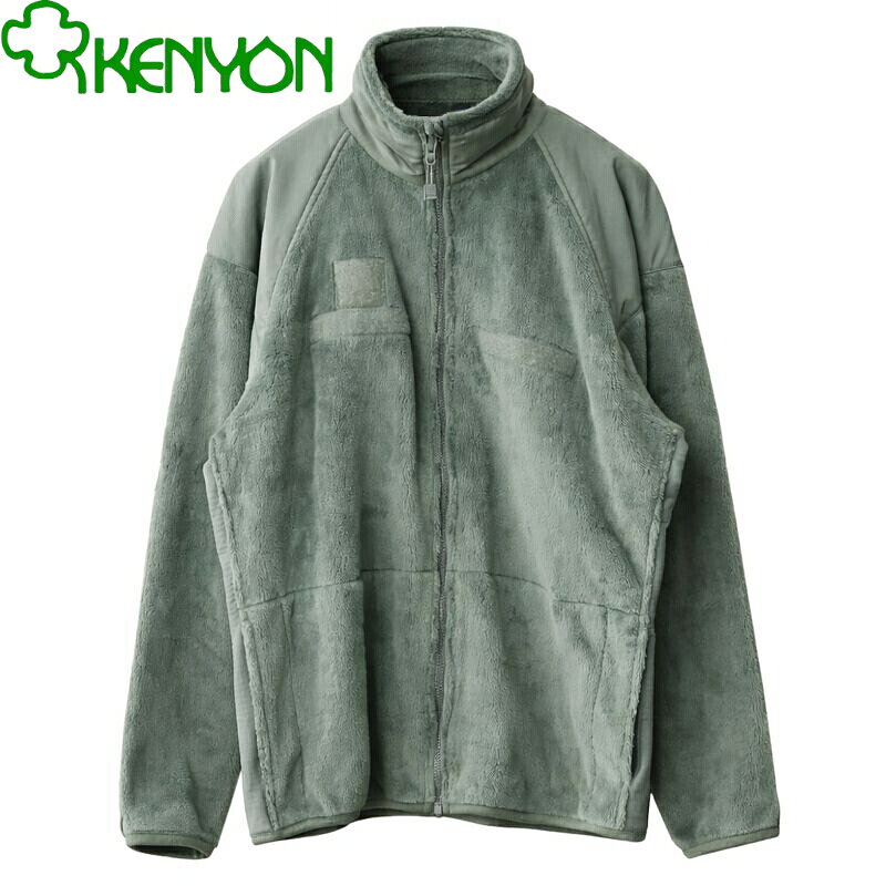 KENYON GEN3 POLARTEC FLEECE JACKET - UD415 / ケニオン ポーラテック フリース / インポート 並行輸入 / オリーブ カーキ アメカジ ミリタリー ワーク バイカー