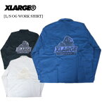 XLARGE エクストララージ　L/S OG WORK SHIRT ロングスリーブ ワークシャツ 39ショップ 101211014002