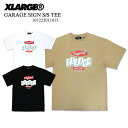 XLARGE GNXg[W GARAGE SIGN S/S TEE K[W TC TVc g 90s T[X LA vg zCg ubN x[W rbOTCY V gh t  39Vbv 101223011015 