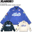 XLARGE GNXg[W XLARGE RECORDS WORK JACKET GNXg[W R[h [NWPbg 101231021002