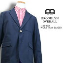 BROOKLYN OVERALL WORK NAVY BLAZER ubNI[o[I[ [N lCr[ uU[ 