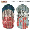 CAMCO JR HEAVY FLANNEL SHIRTS wr[EFCglVc CM-21 6colors [NVc `FbN  AJ