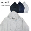 Carhartt WIP J[n[g HOODED SCRIPT SWEAT SHIRT t[fbg XNvg XEFbgVc  I028937