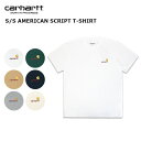 Carhartt wip J[n[g S/S AMERICAN SCRIPT T-SHIRT AJXNvg TVc zCg O[ uE lCr[ O[ i`  V[gX[u [YVGbg t  NVbN  I[KjbN Rbg I029956  39Vbv