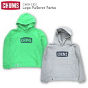 CHUMS チャムス LOGO PULL OVER PARKA ロゴ プルオーバー パーカー CH00-1302