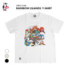 CHUMS `X@Rainbow Islands T-Shirt `XC{[AChTVc CH01-2164 