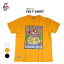 チャムス ペアTシャツ CHUMS チャムス FES T-SHIRT チャムス フェス Tシャツ CH01-2173 送料無料