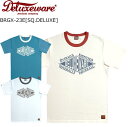 DELUXEWARE デラックスウエア リンガー Tシャツ 12.5oz ヘビーオンス BRGX-23E SQ.DELUXE 送料無料