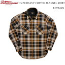 DELUXEWARE fbNXEGA hv-50 HEAVY COTTON FLANNEL SHIRT RIESMAN wB[ Rbg tl Vc [X} HV-50 MUSTARD(45) wr[l  [NVc AJW  { Y l