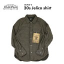 DALEE'S & Co ダリーズ アンド コー DELUXEWARE デラックスウエア 20s Jelico shirt BLACK.MIX ジェリコ 長袖シャツ ミックスブラック JELICO-2 日本製 送料無料 39ショップ