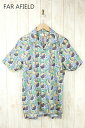 FAR AFIELD t@[ AtB[h COTTON SHORT SLEEVE SHIRT RbgV[gX[u Vc AFS258 O[v 