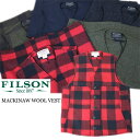 FILSON tB\ MACKINAW WOOL VEST }bL[m E[xXg 10055  39Vbv